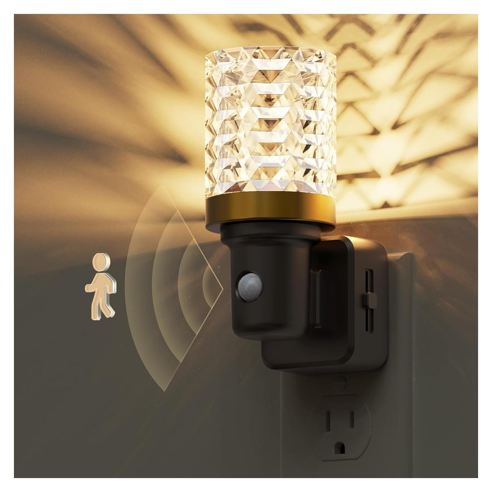 Luz Nocturna LOHAS con Sensor de Movimiento 0-100LM