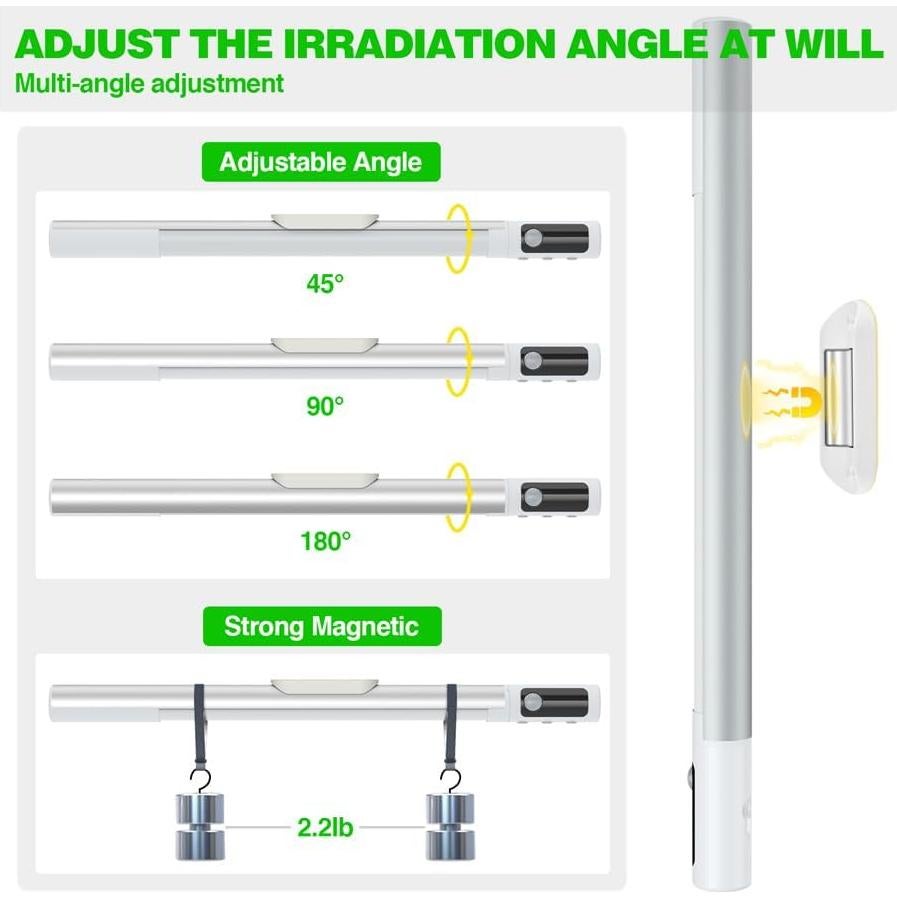 Luces de Armario LED Flohsen con Sensor de Movimiento Recargables