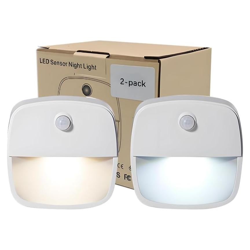 Luz Nocturna con Sensor de Movimiento CONSSS Y08, Doble Color