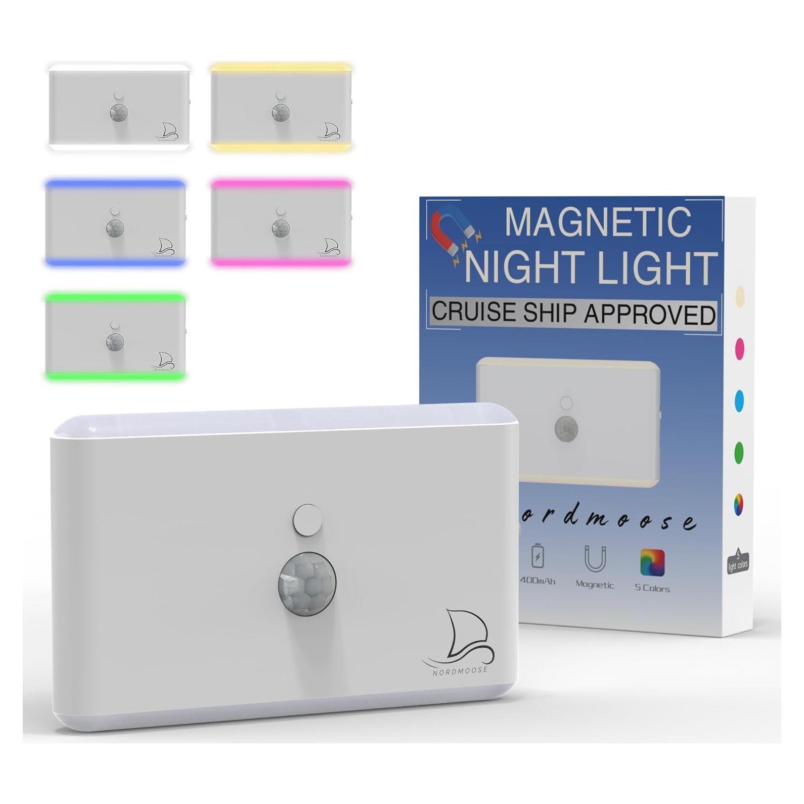 Luz Nocturna Magnética con Sensor de Movimiento Nordmoose