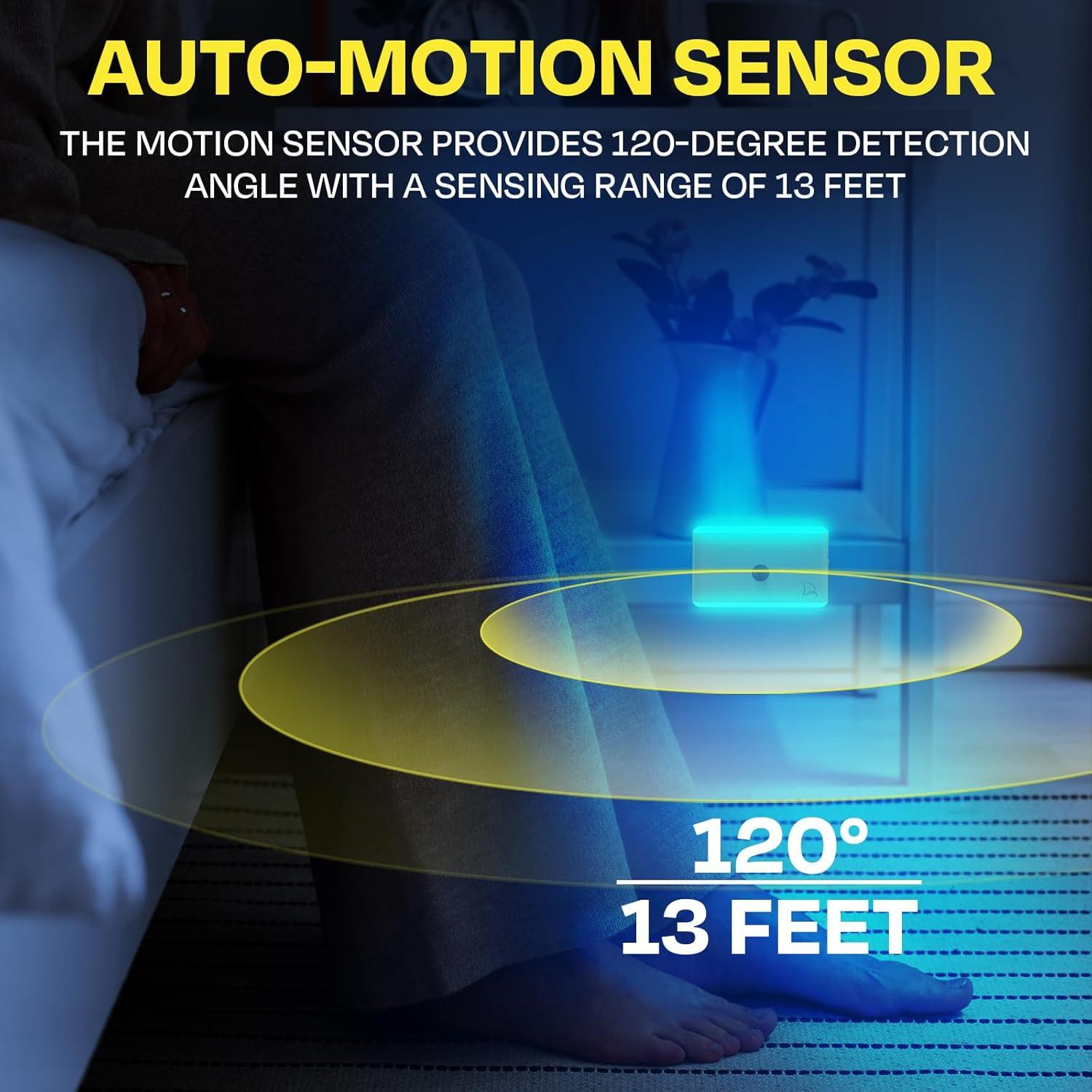 Luz Nocturna Magnética con Sensor de Movimiento Nordmoose