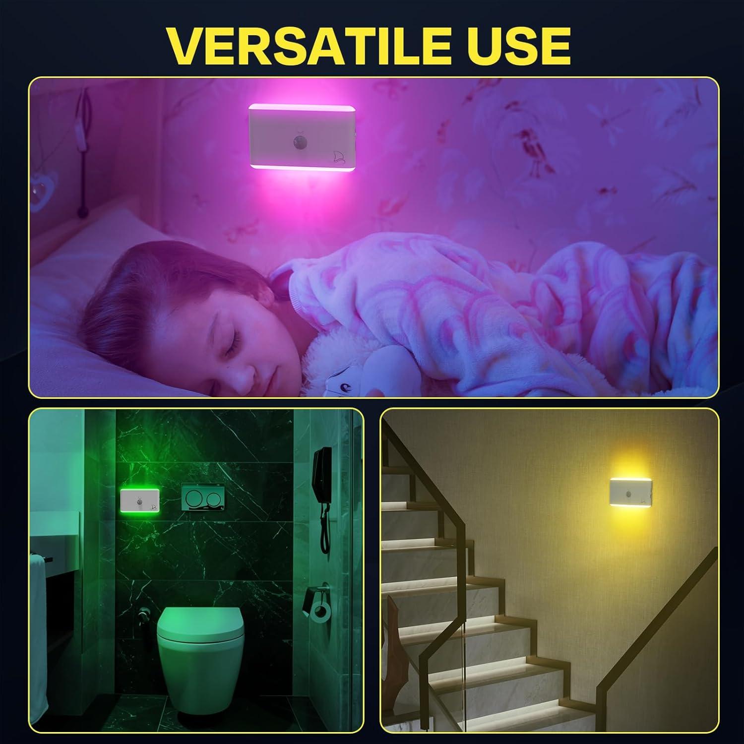 Luz Nocturna Magnética con Sensor de Movimiento Nordmoose