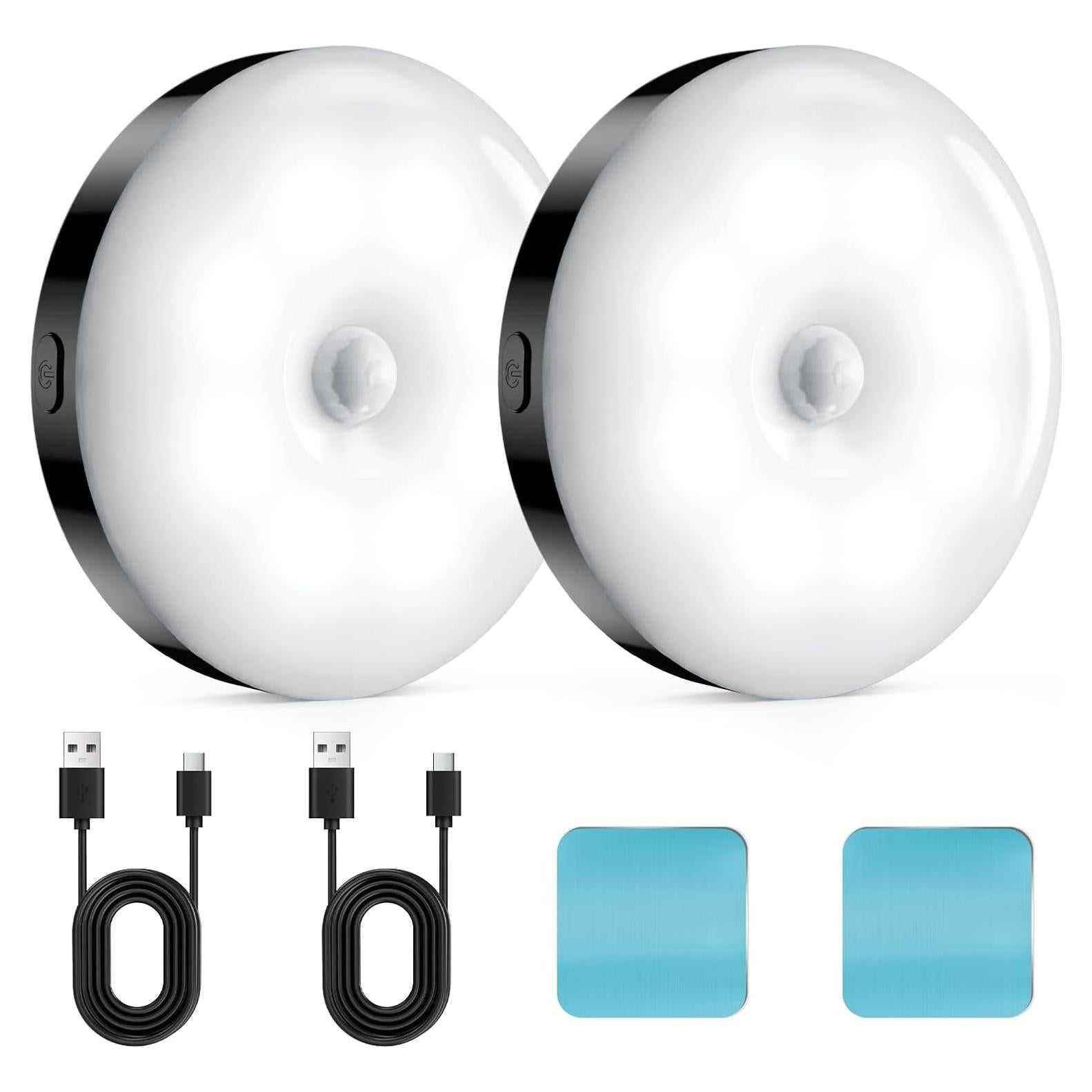 Luces LED Adhesivas GLVSAE con Sensor de Movimiento 8cm