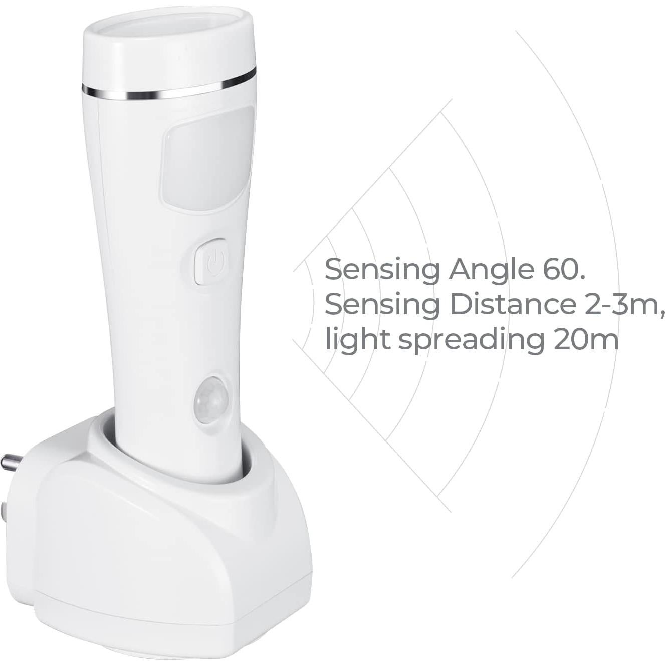 Luz Nocturna de Emergencia 4-en-1 Pwysara con Sensor de Movimiento