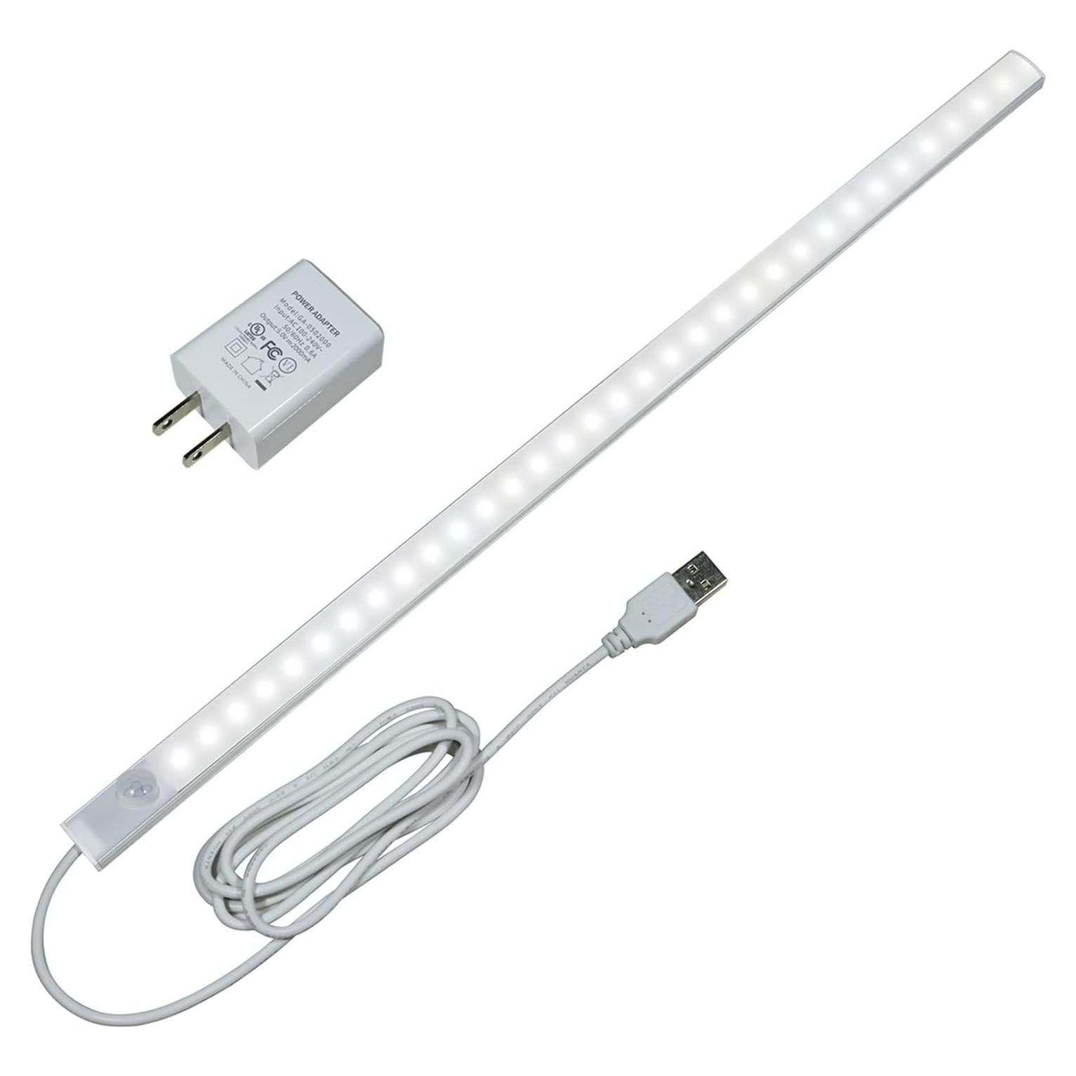 Barra de Luz LED IKSLED 43.2 cm con Sensor de Movimiento Blanco Frío