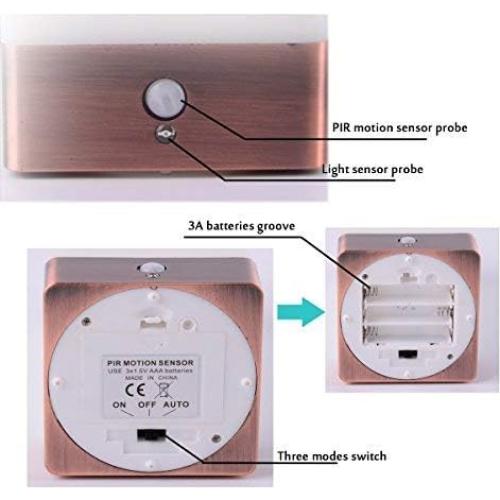Lámpara de Mesa con Sensor de Movimiento WRalwaysLX 2 Paquetes