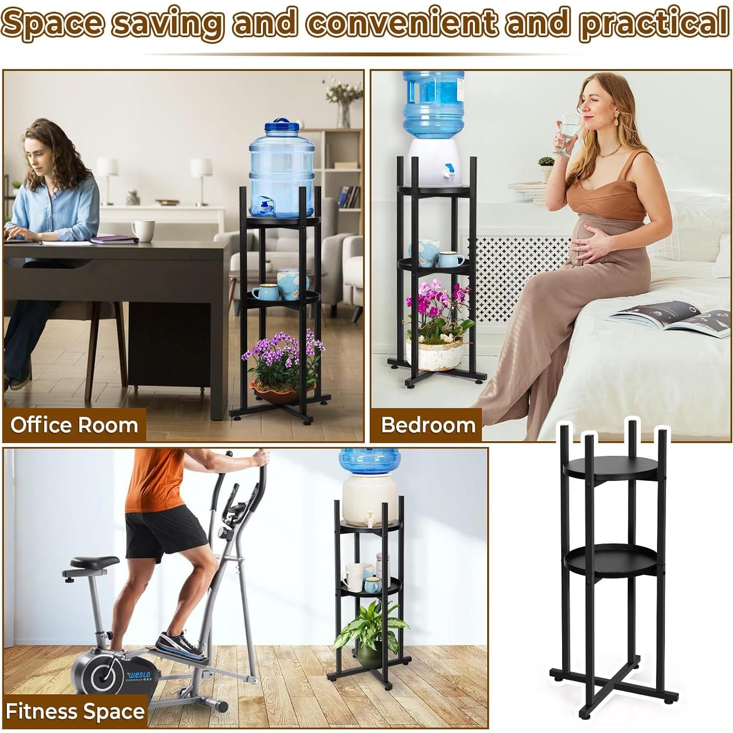 Soporte para Dispensador de Agua Retyion 2 Niveles 83 cm