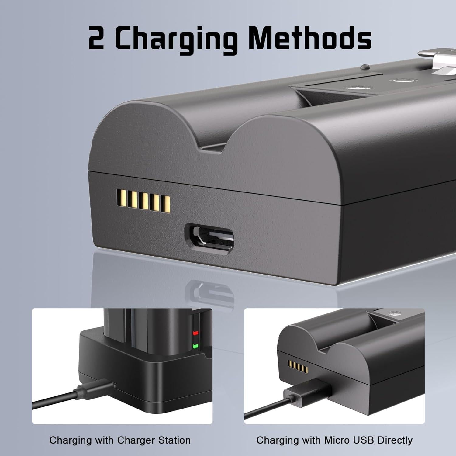 Baterías Recargables JYJZPB 7200mAh para Timbres de Video