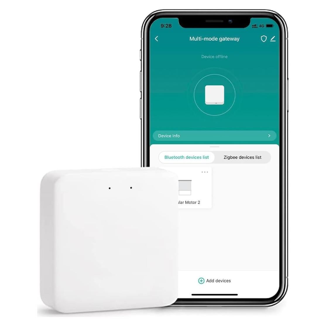 Puerta de enlace Smart Hub Sortfle Tuya ZigBee Bluetooth 2.4GHz