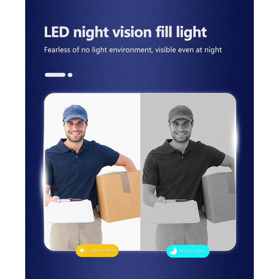 Cámara de Timbre Inalámbrico Winnes M16A 1080P IP65