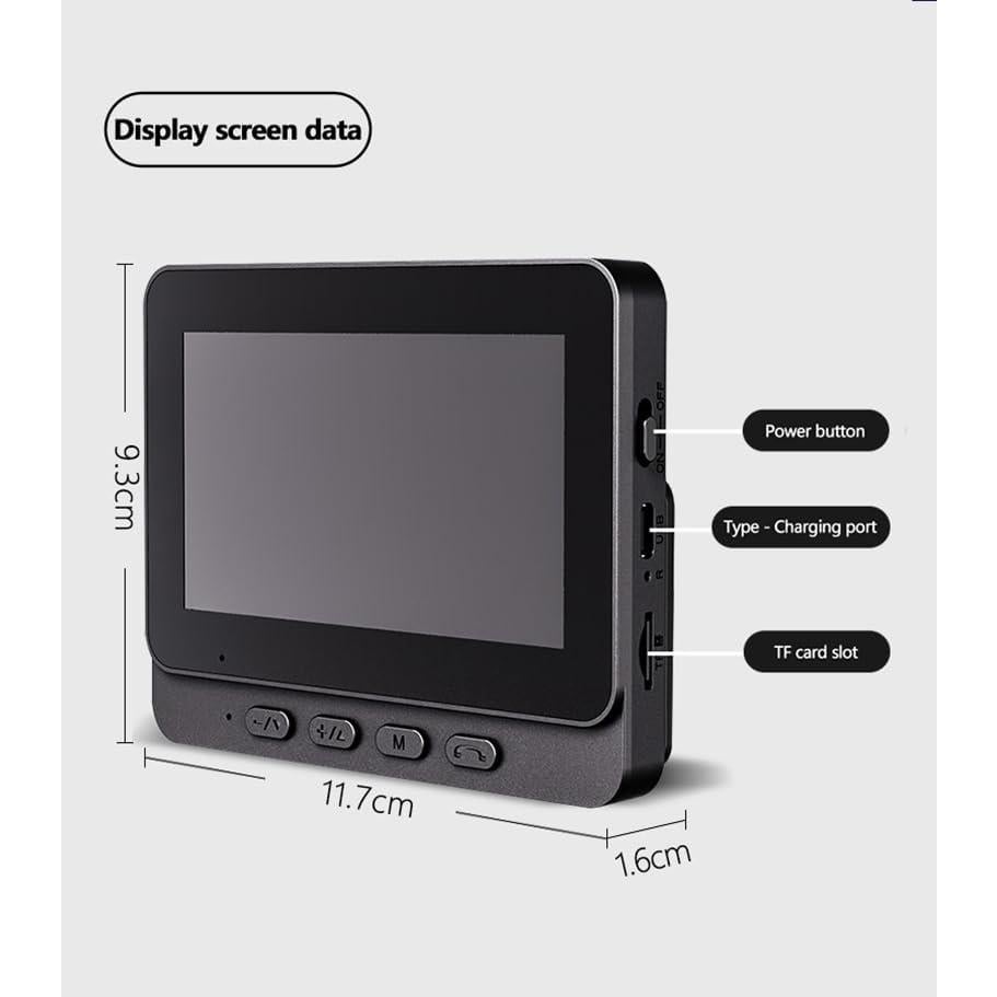 Cámara de Timbre Inalámbrico Winnes M16A 1080P IP65