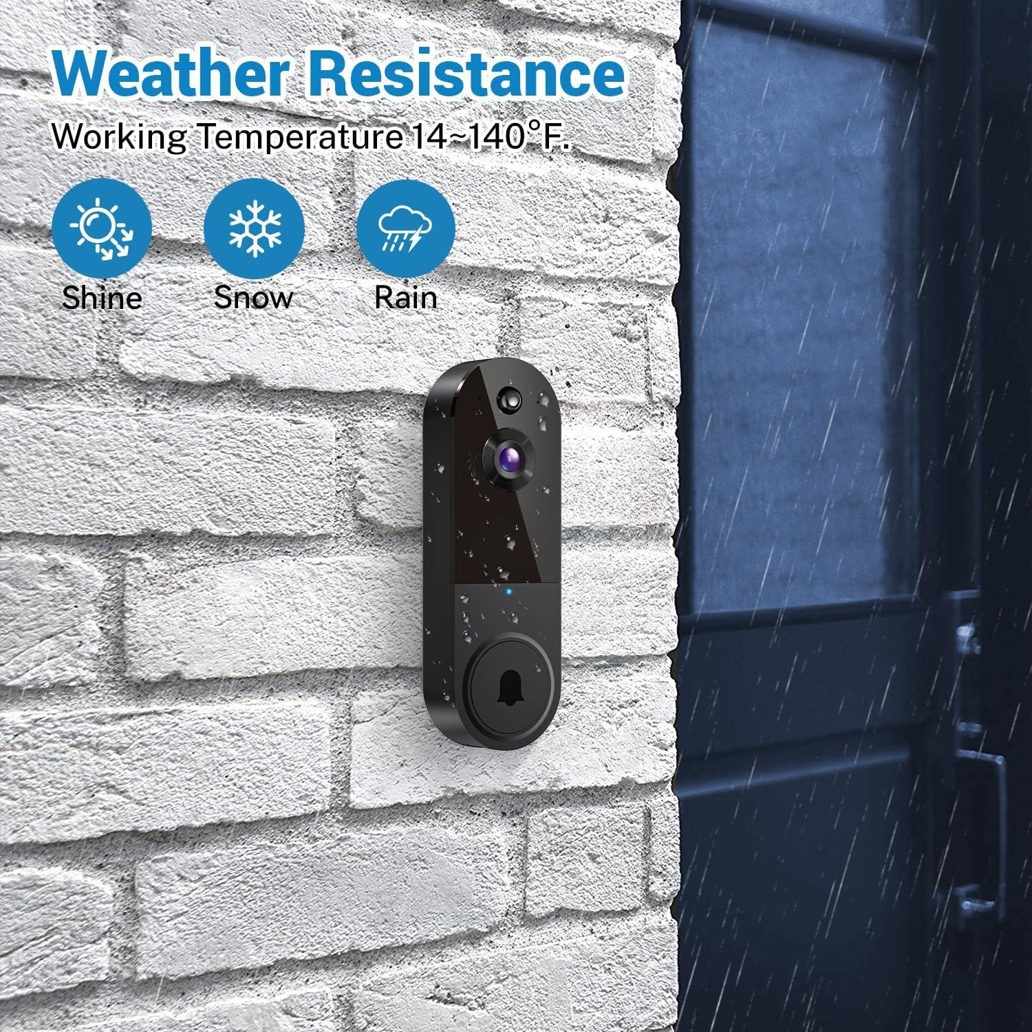 Cámara Timbre Video 1080p Inalámbrica CONVERGE T50