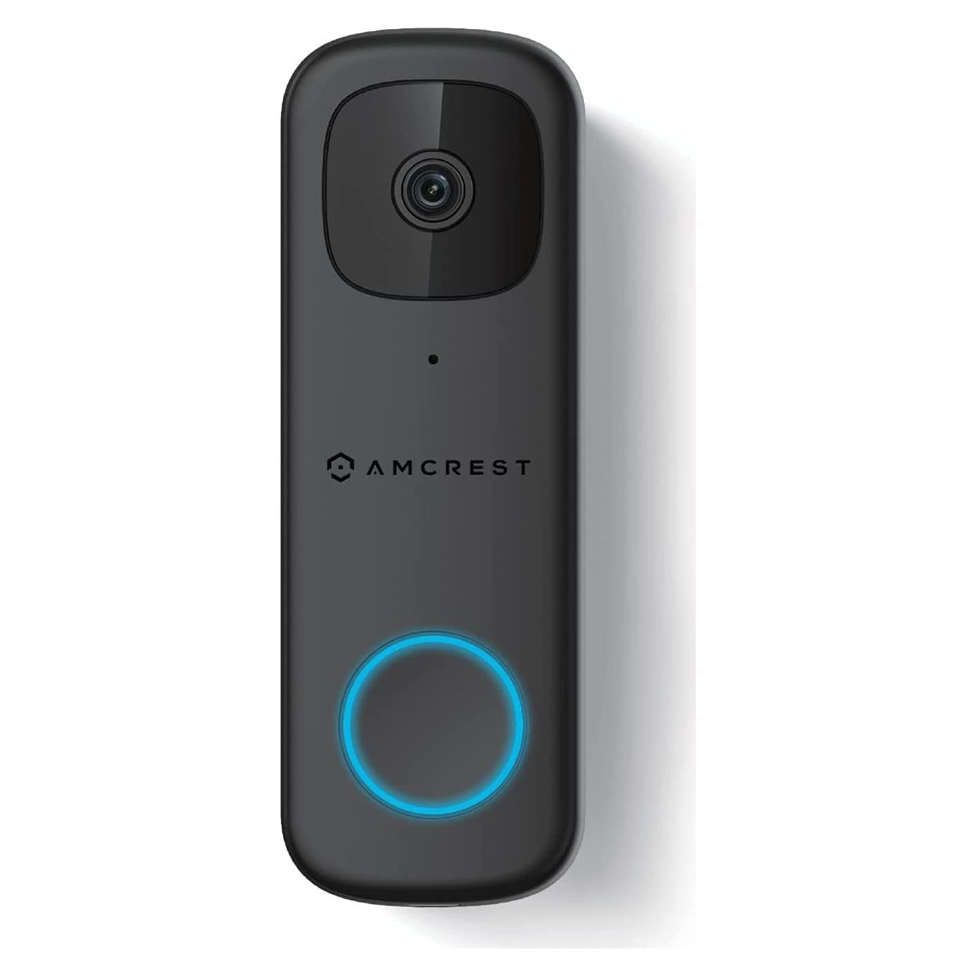 Cámara Timbre Video Amcrest AD410 4MP WiFi Detección AI IP65