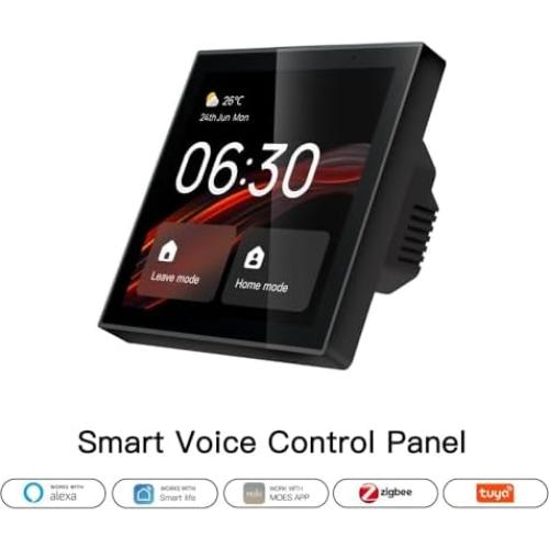 Panel de Control Inteligente Dioche 4" Táctil Control por Voz