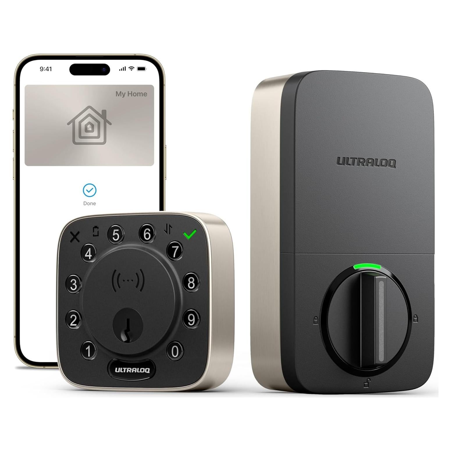 Cerradura Inteligente ULTRALOQ Bolt NFC con Apple HomeKit