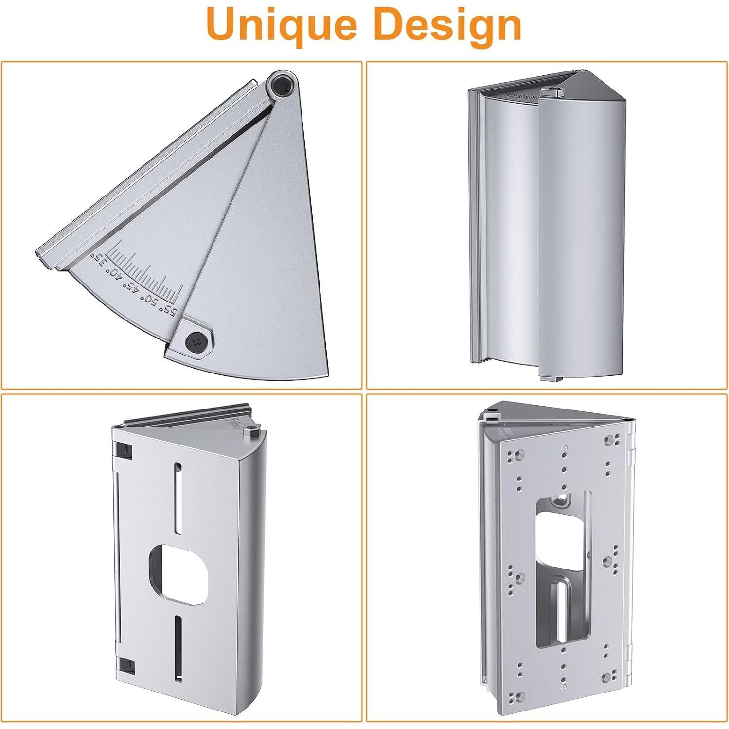 Soporte ajustable para timbre NANW 30-55° compatible Video Doorbell