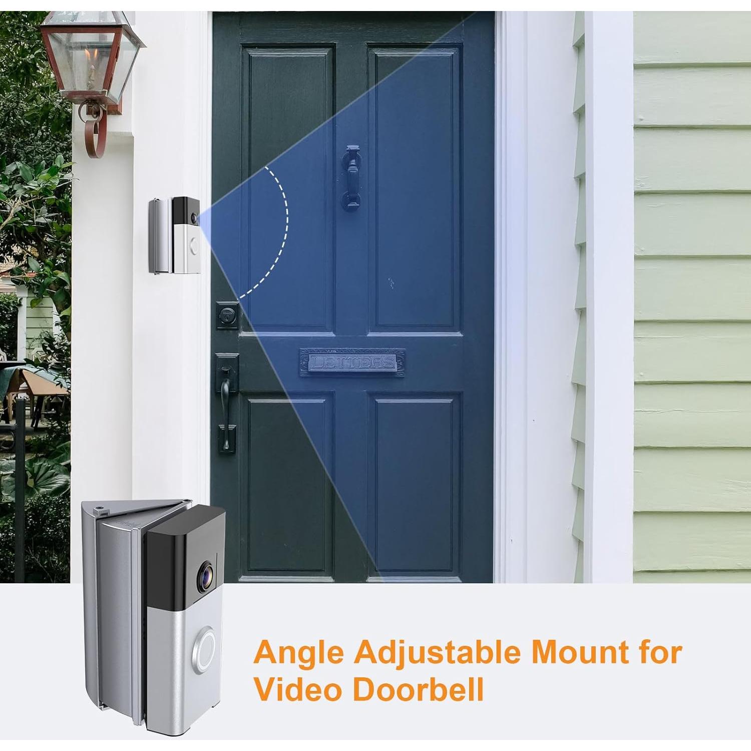 Soporte ajustable para timbre NANW 30-55° compatible Video Doorbell