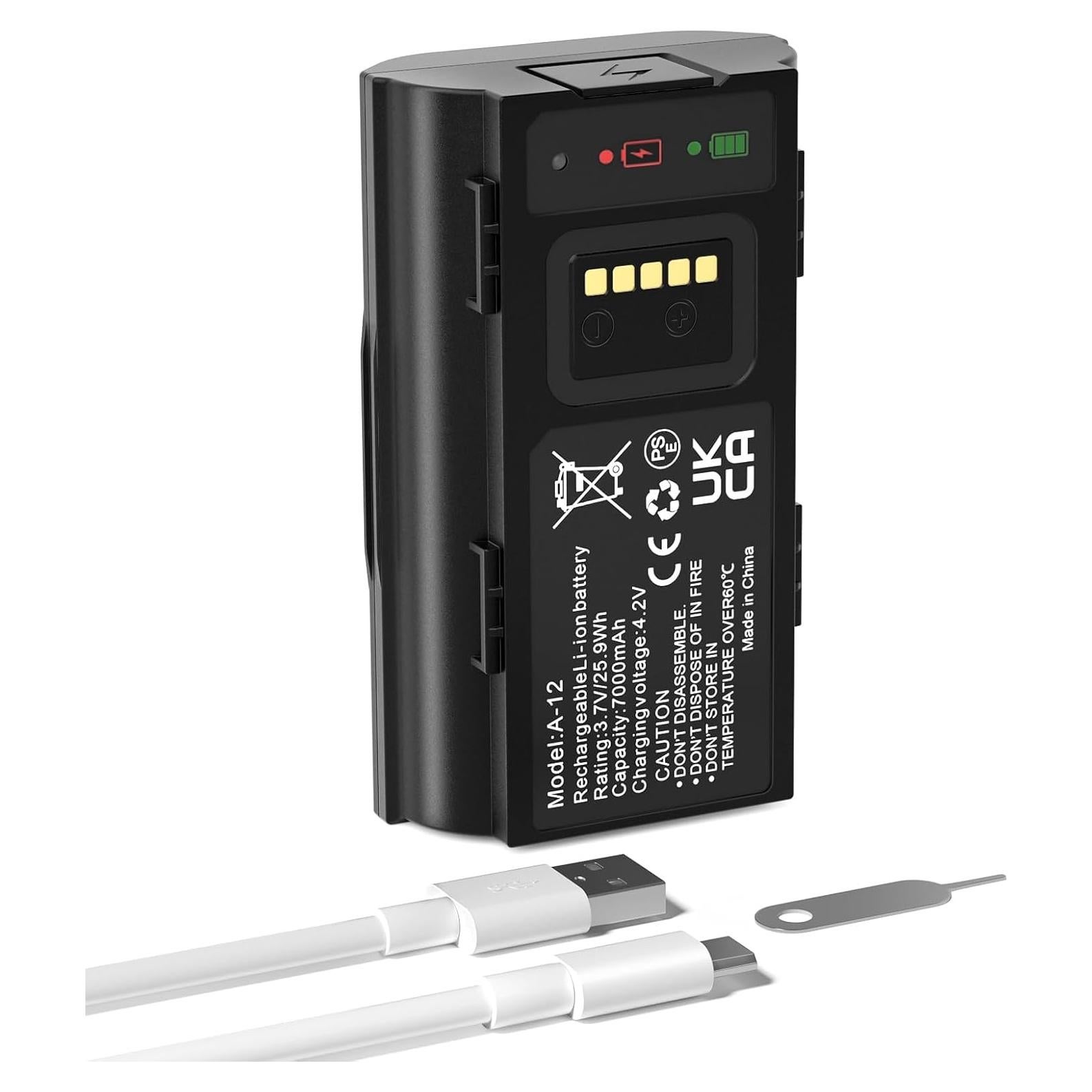 Batería Recargable Egoway 7000mAh para Timbre Arlo AVD2001