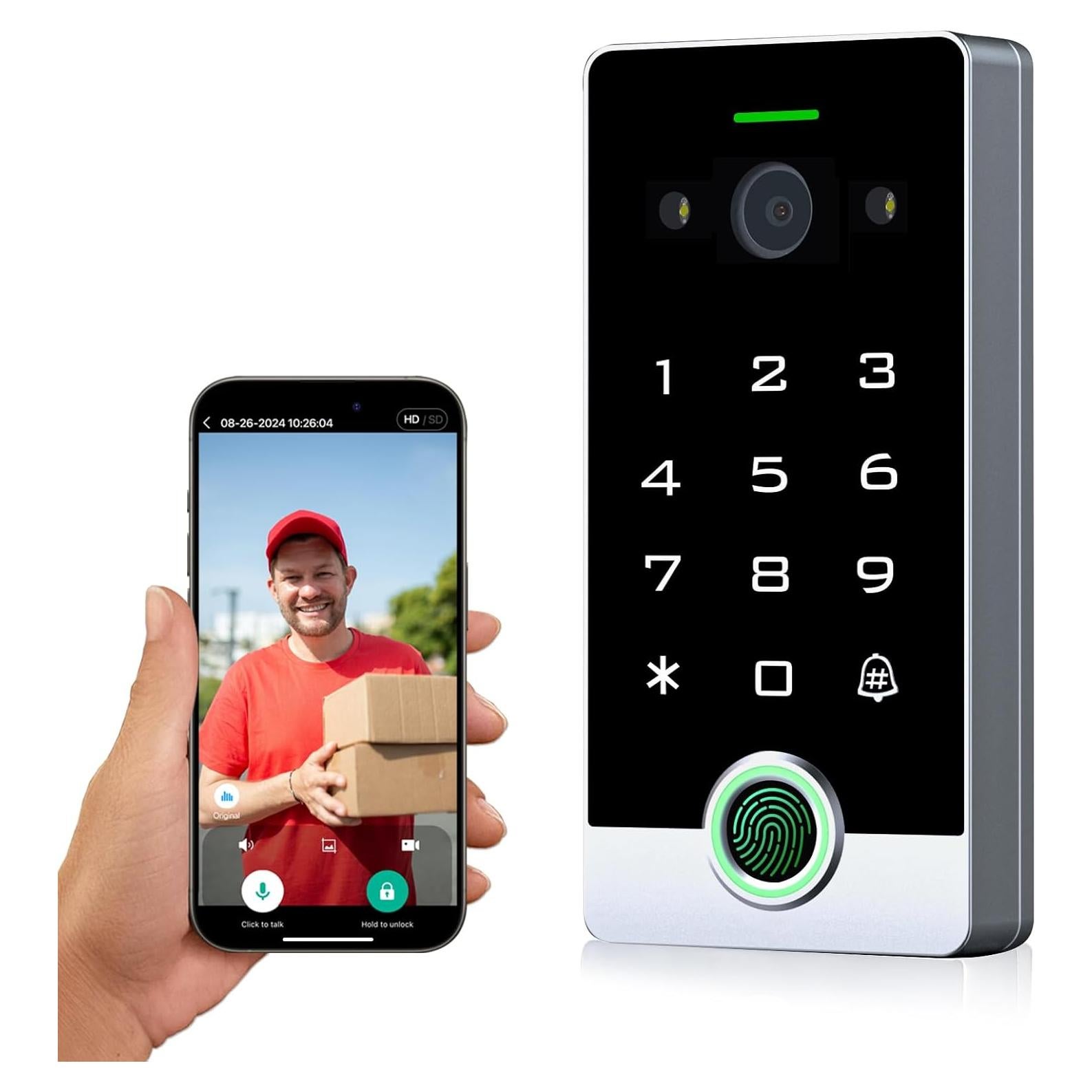 Videoportero WiFi Inteligente AMOCAM VF3CAM-TWF 1080P