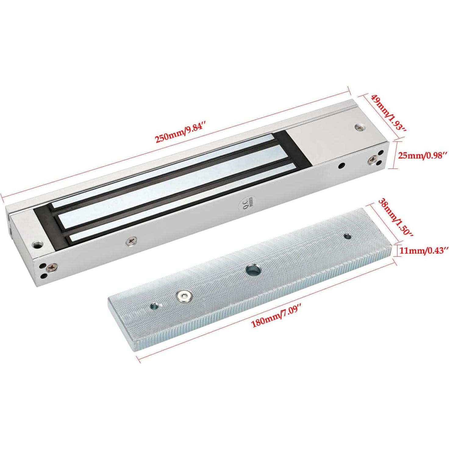 Sistema de Intercomunicador de Video Wi-Fi 1080P con Cerradura 600lb