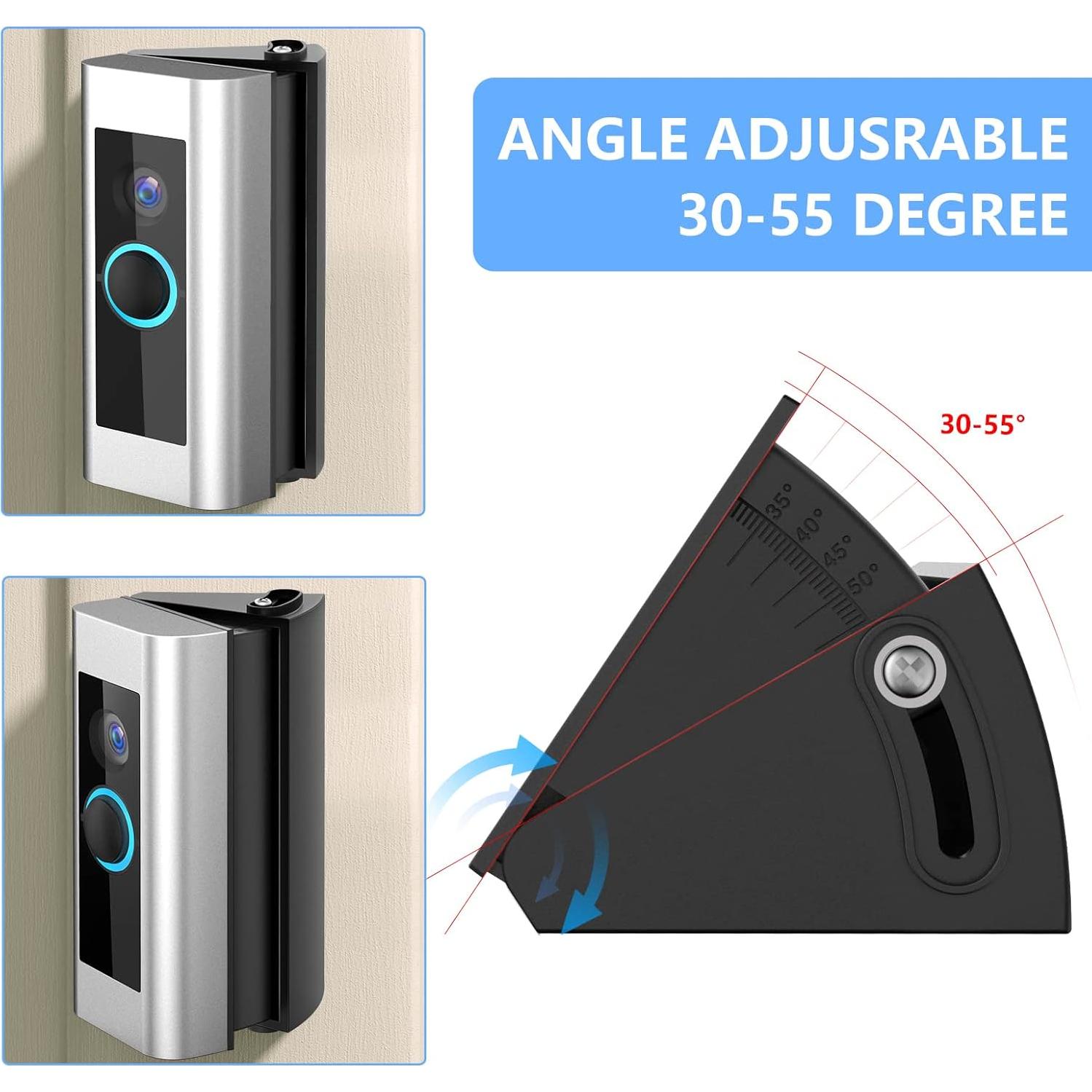 Soporte de ángulo ajustable RIOVO para timbre de video Pro