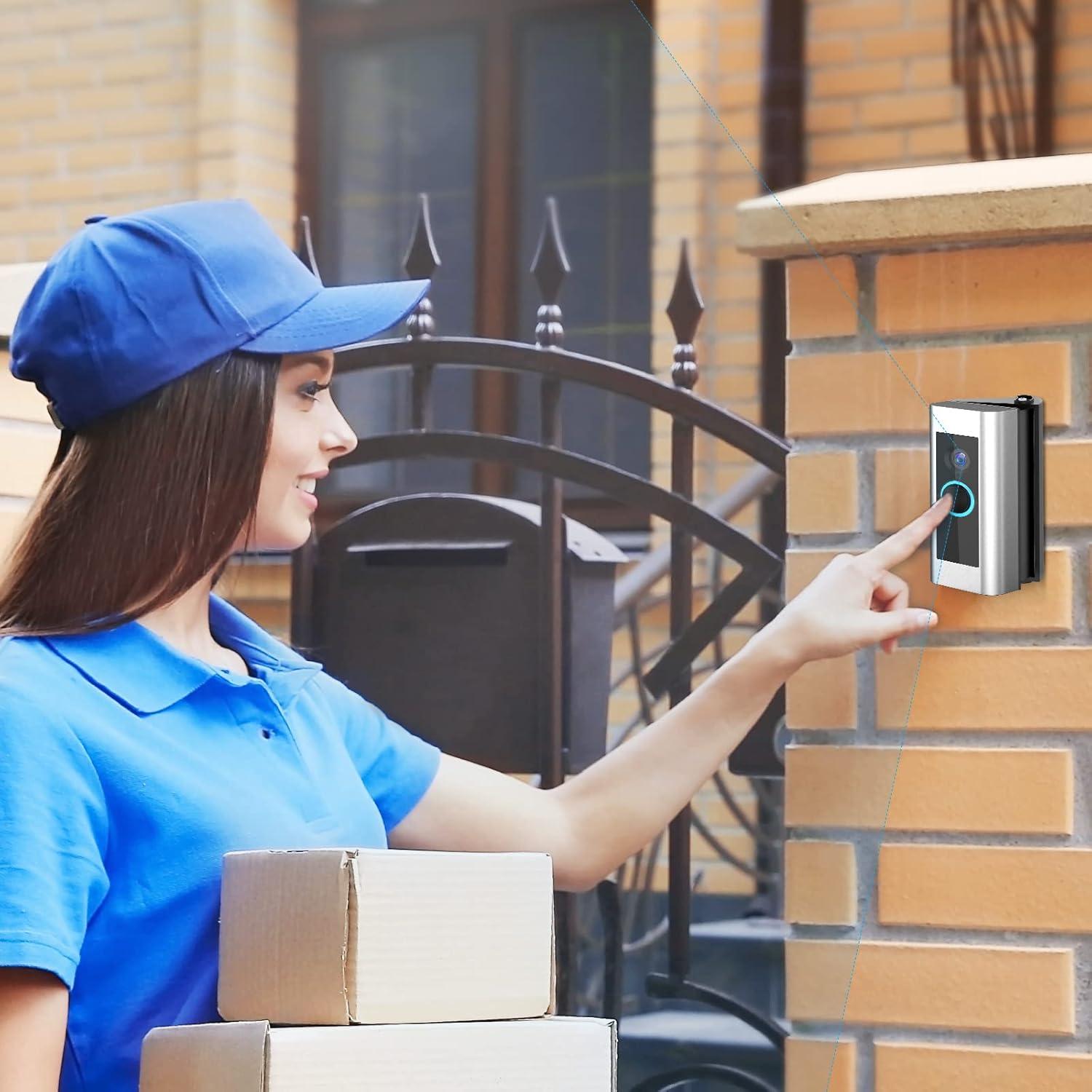 Soporte de ángulo ajustable RIOVO para timbre de video Pro