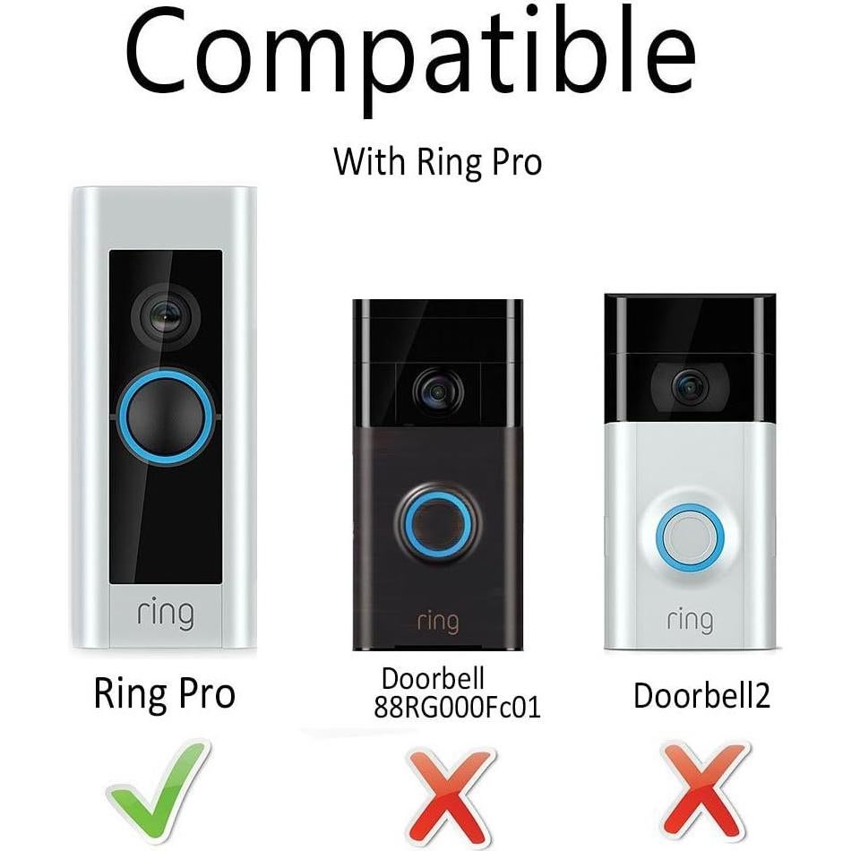 Soporte de timbre Ring Video Doorbell Pro - Ángulo 20/30/40/50°