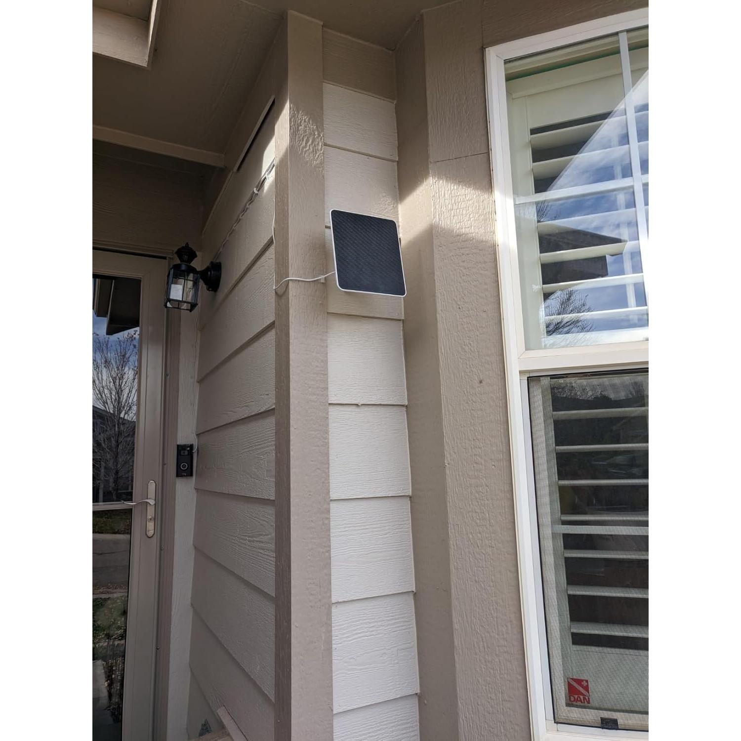 Cargador Solar GENDOING para Timbre Ring 1 - 5W 5V, 19.1x16.3 cm