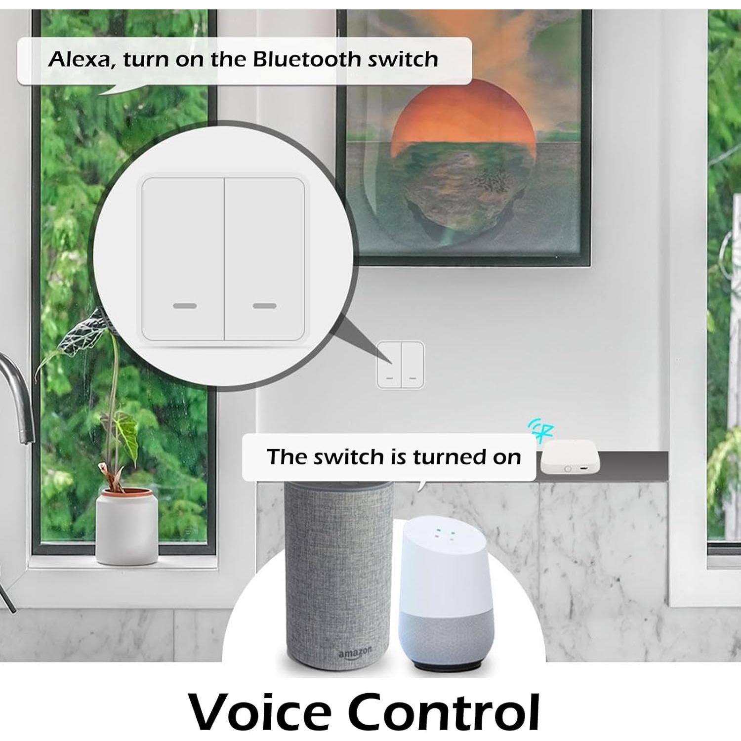 Hub inteligente Tuya BLE y WiFi para cerraduras - Plata