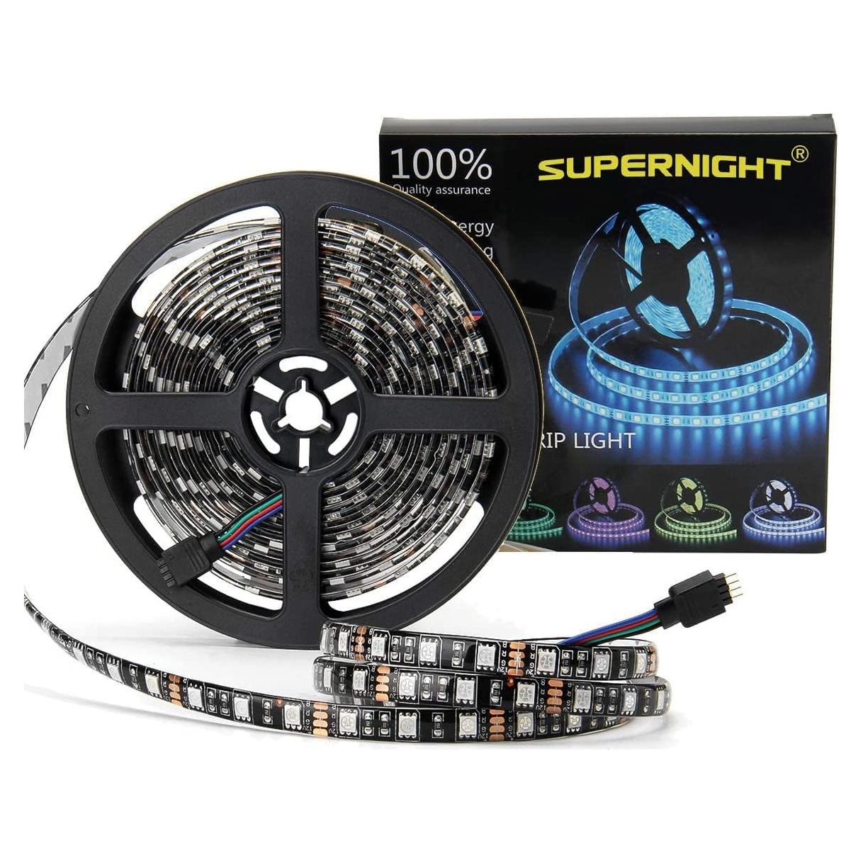 Tira LED RGB 5m SUPERNIGHT SMD 5050 Impermeable IP65