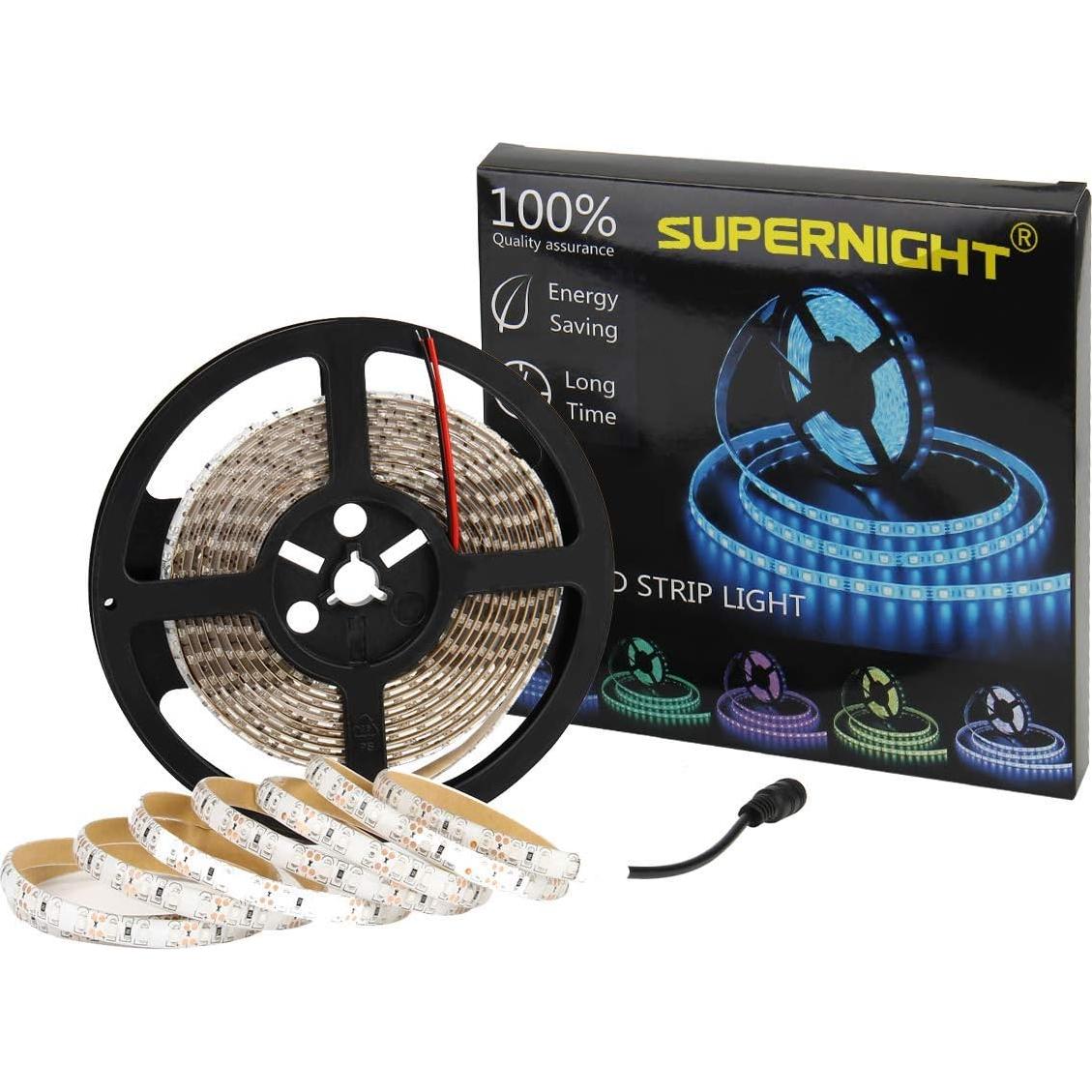 Tira de Luz LED Verde 5m SUPERNIGHT 600 LEDs Impermeable