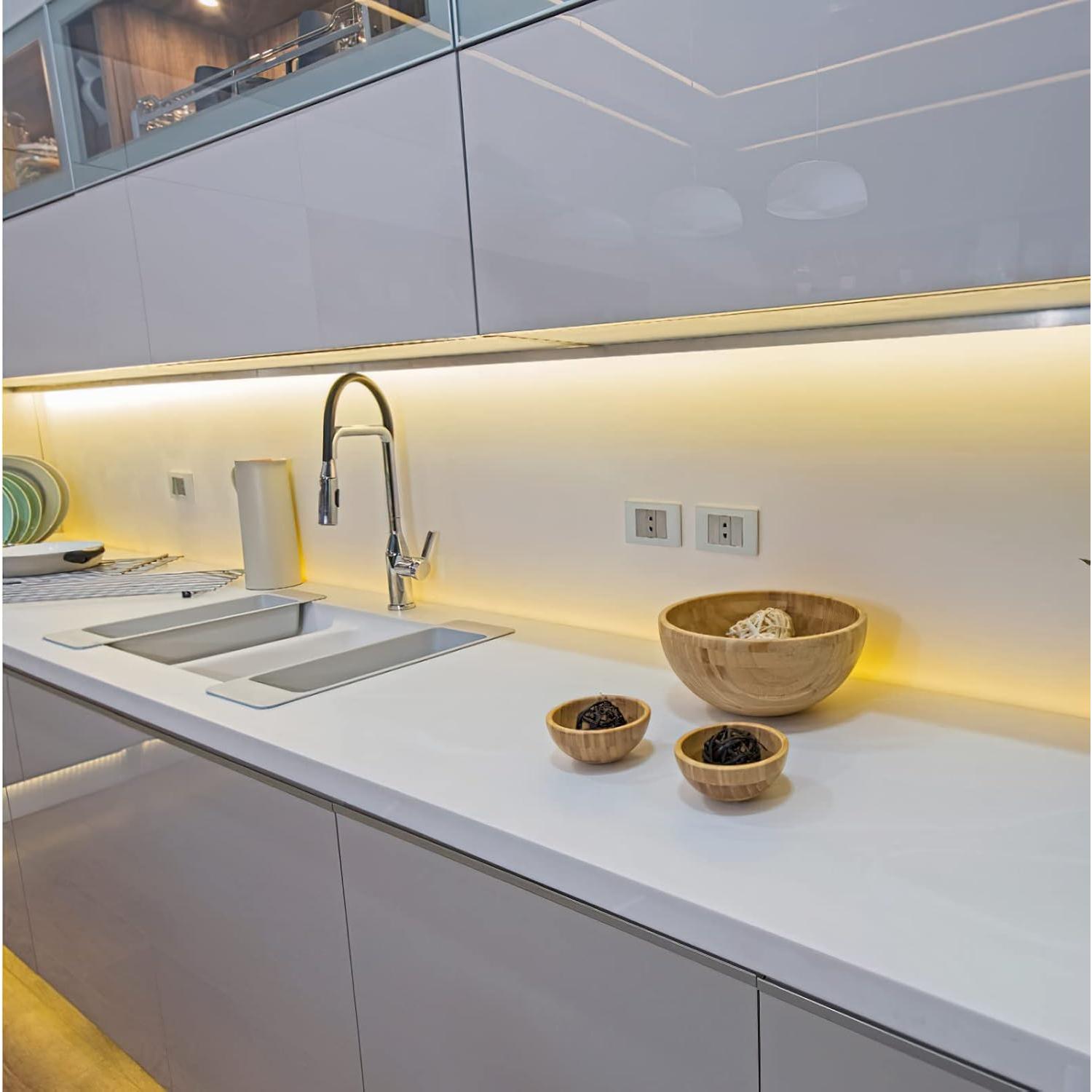 Tira de LED Blanco Cálido 5m Galgreen con Control Remoto 3500K