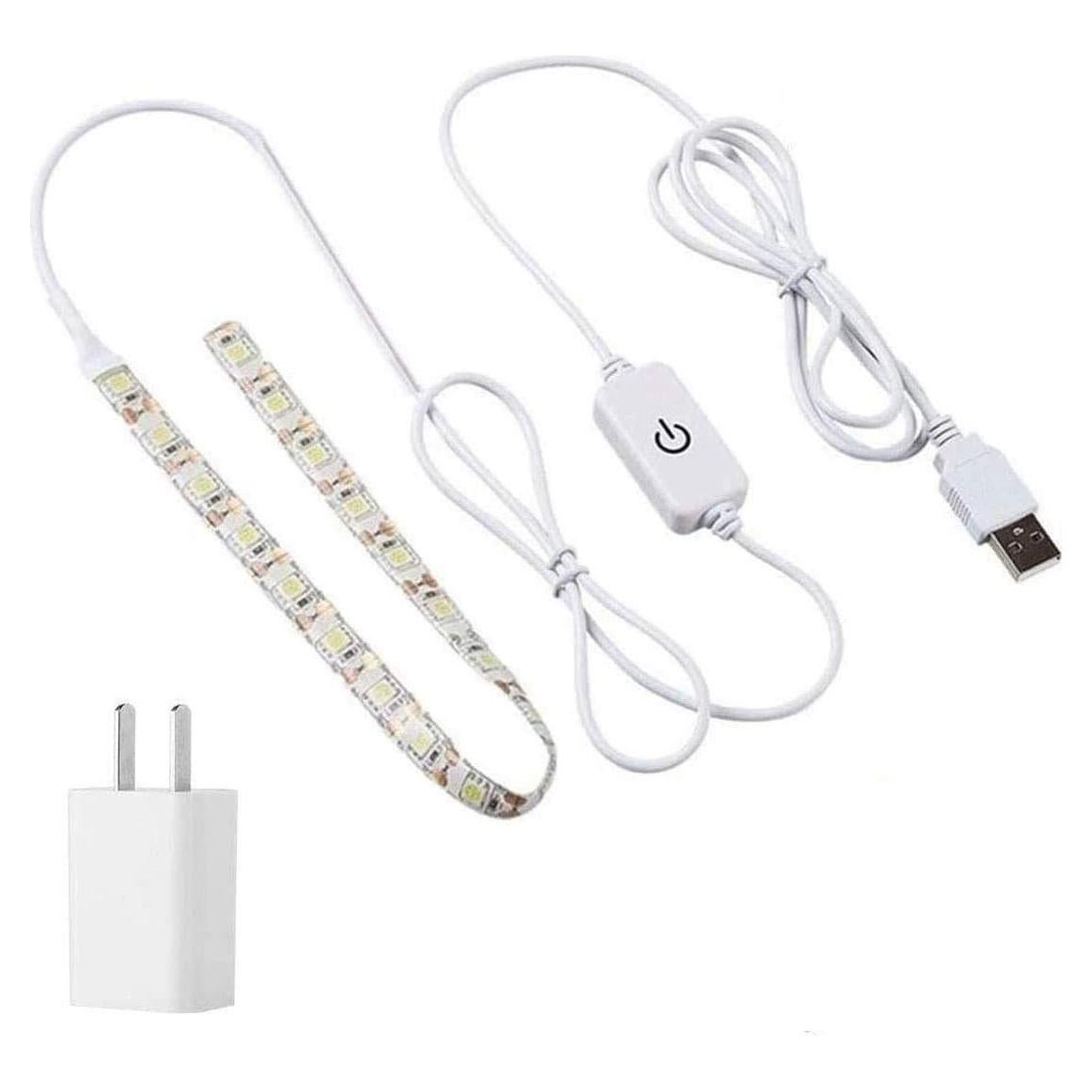 Kit de Luz LED HONEYSEW 30cm para Máquina de Coser USB Táctil
