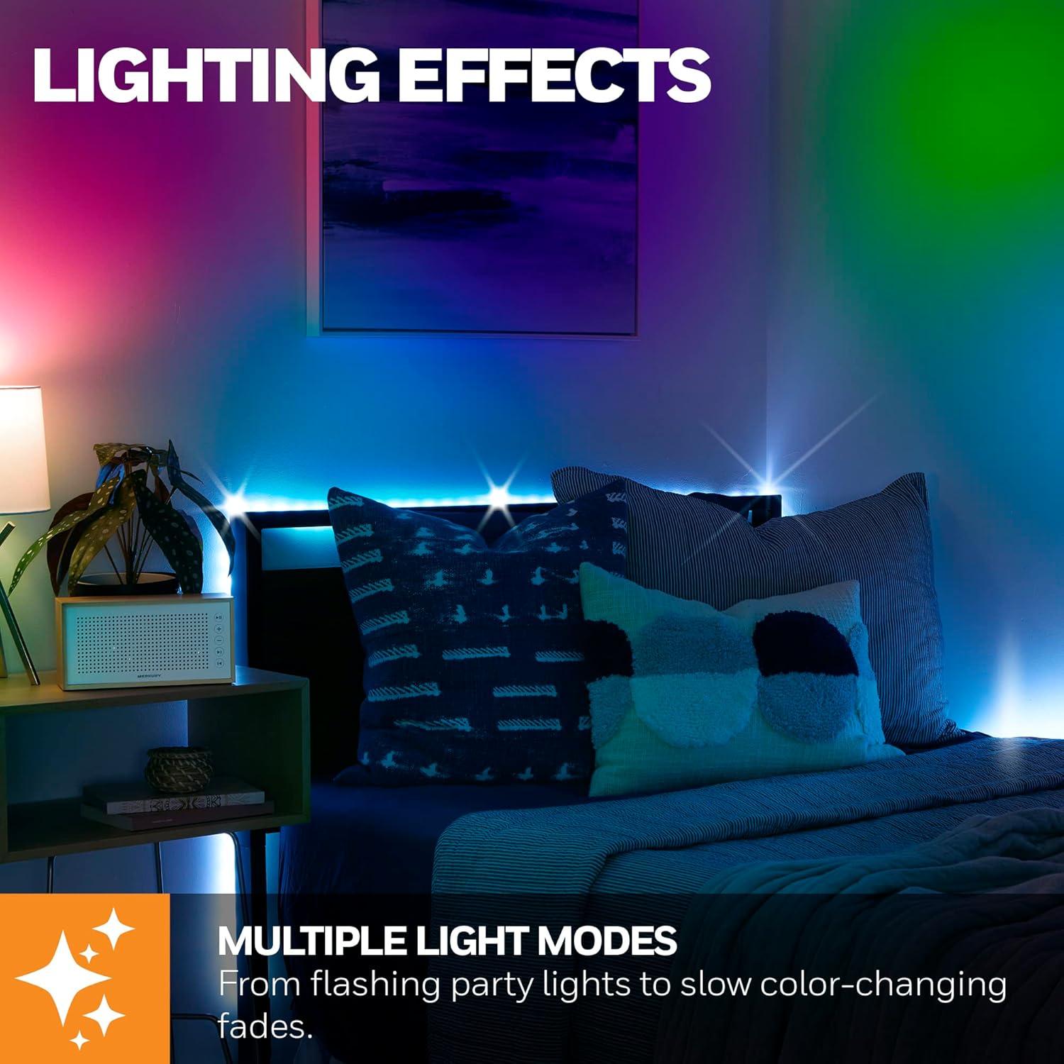 Tira LED de 5m Honeywell RGB con control remoto y sensor