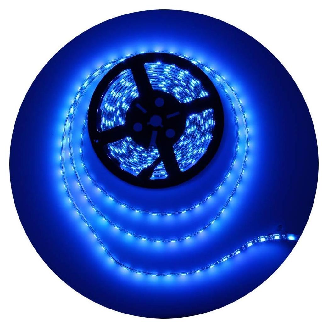 Tira LED flexible azul 5m ALITOVE 300 LEDs IP65 12V