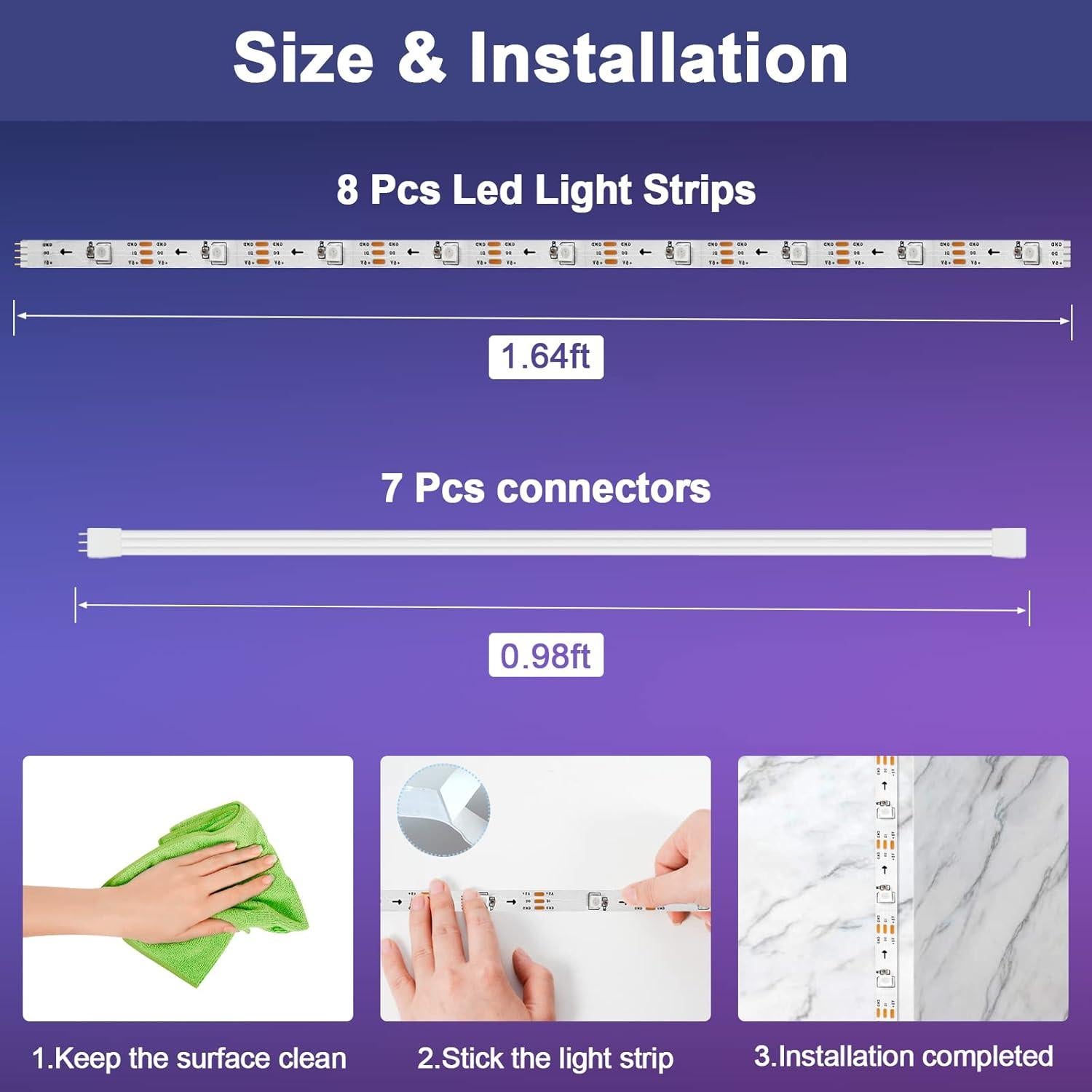 Tira de LED con Sensor de Movimiento FuZhou LW-LED 4M