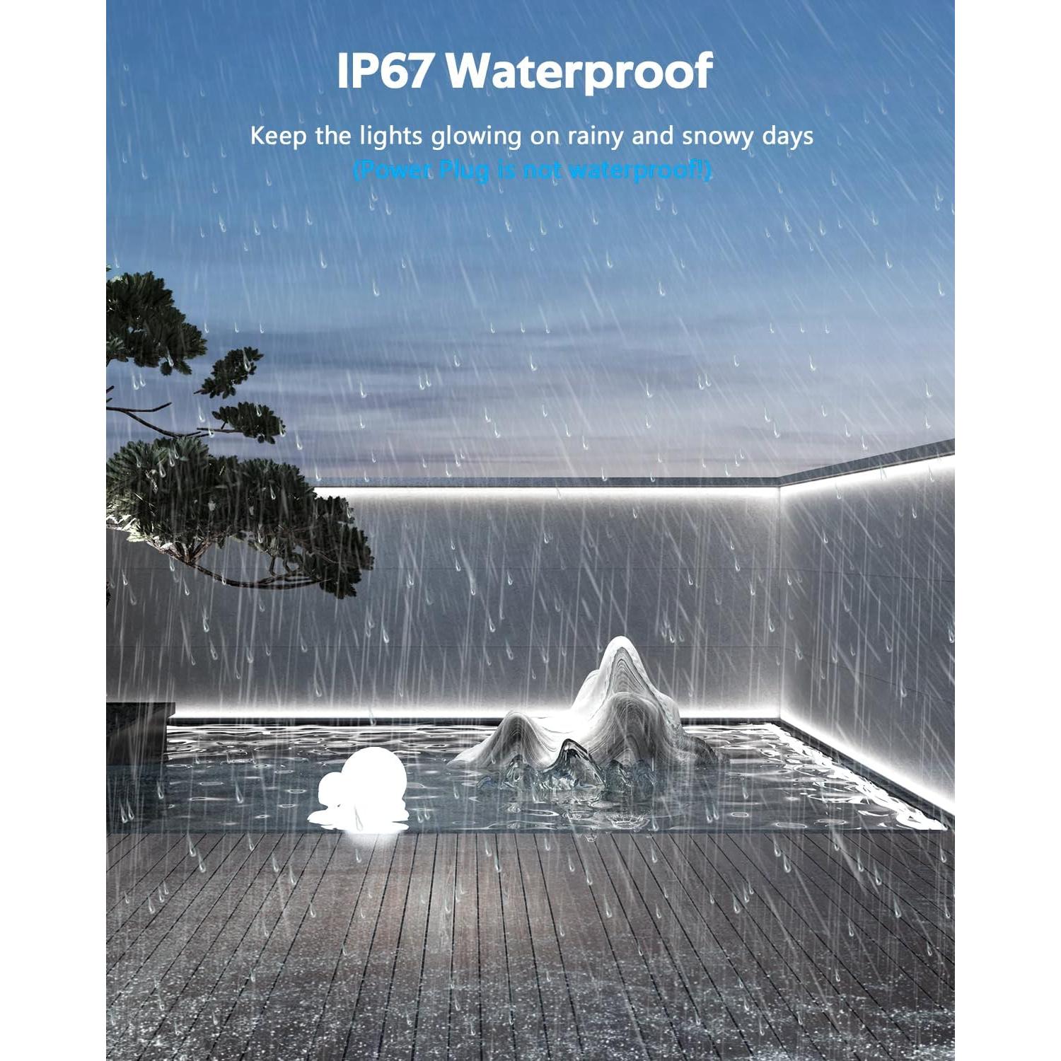 Tira de LED blanca fría 5M IP65 Shenzhen Samsion 120 LEDs/M