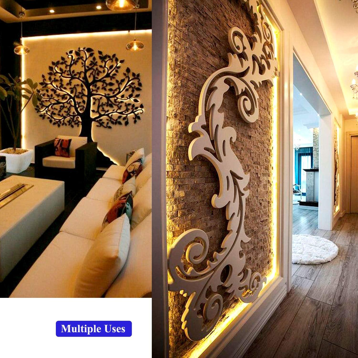 Tira de LED 5m JUNWEN Blanco Cálido Impermeable 12V