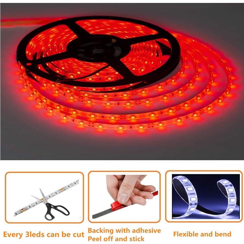 Luces LED de tira HOKIION 6m para botes Pontoon a prueba de agua