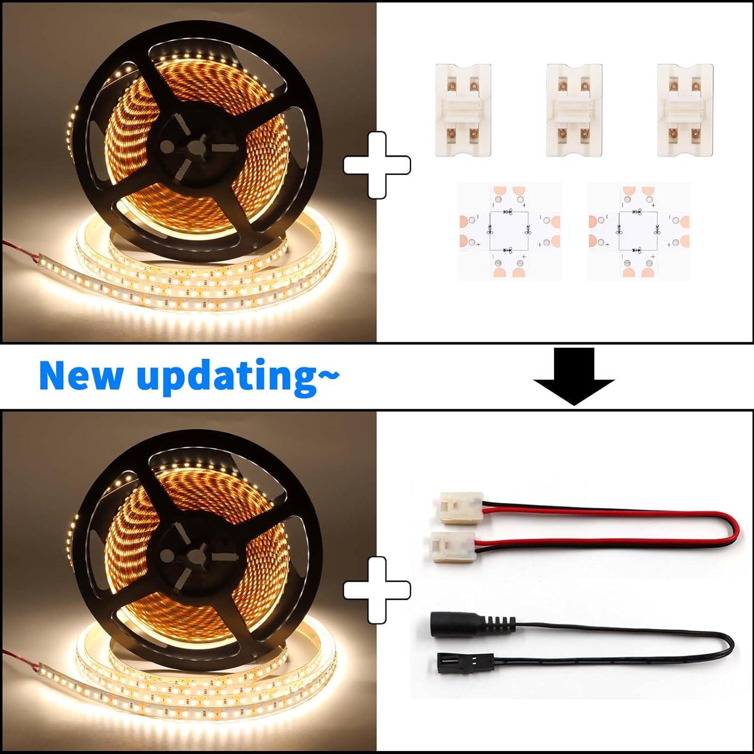 Tira LED Cálida 12V VST 2.5m 120 LEDs/m 1000Lm CRI 90+