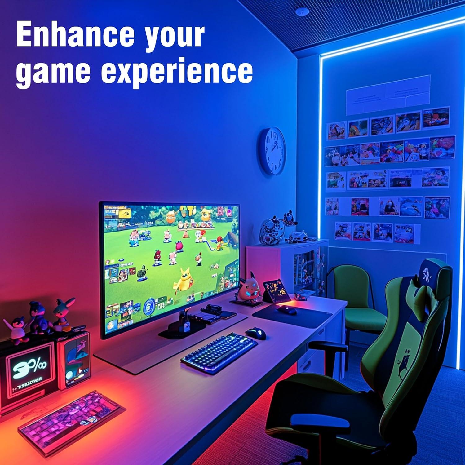 Tira de Luz LED VOLIVO 61m Bluetooth RGB Control App