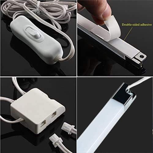 Cefrank Luces LED de Exhibición 4 Barras 6000K Blanco Frío