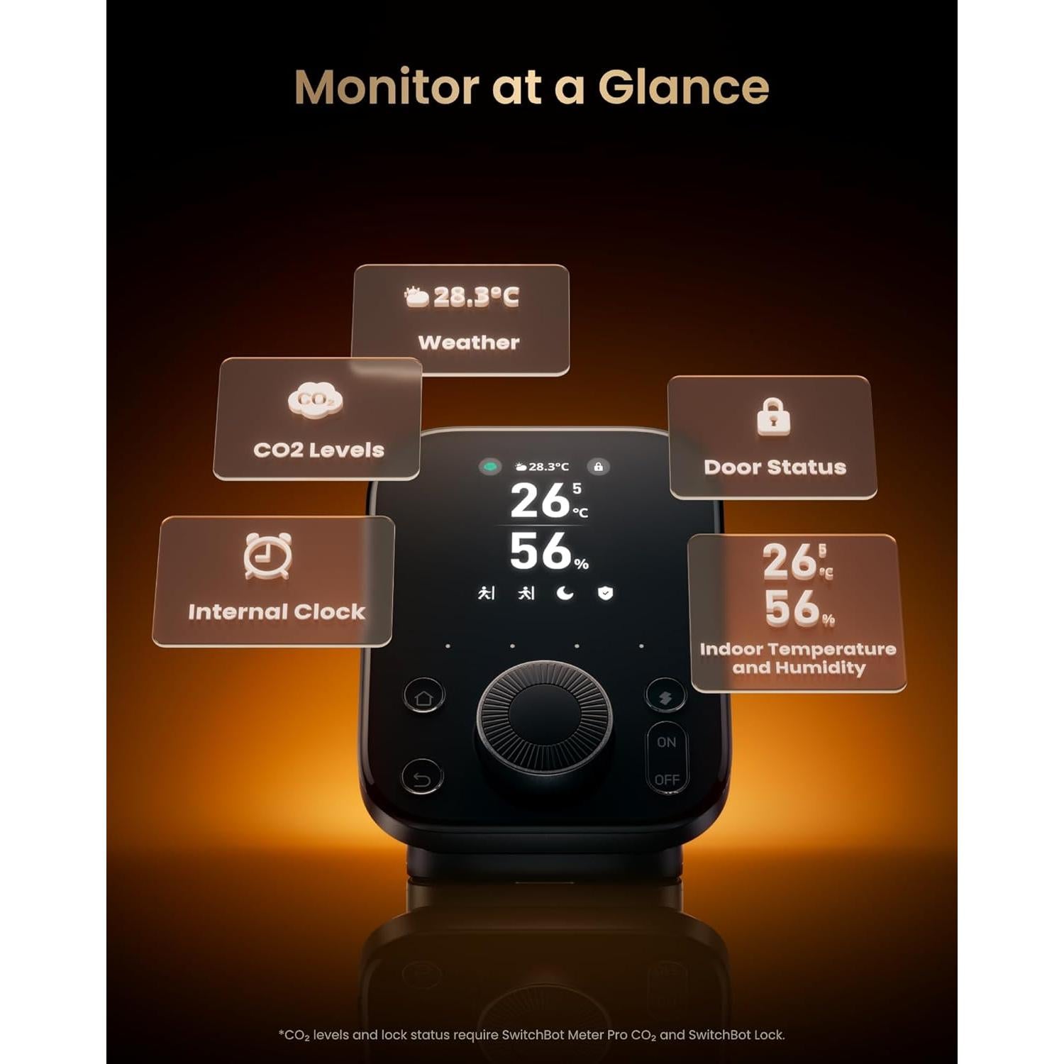 SwitchBot Hub 3 - Hub Inteligente con Pantalla IPS 2.4" y Control IR