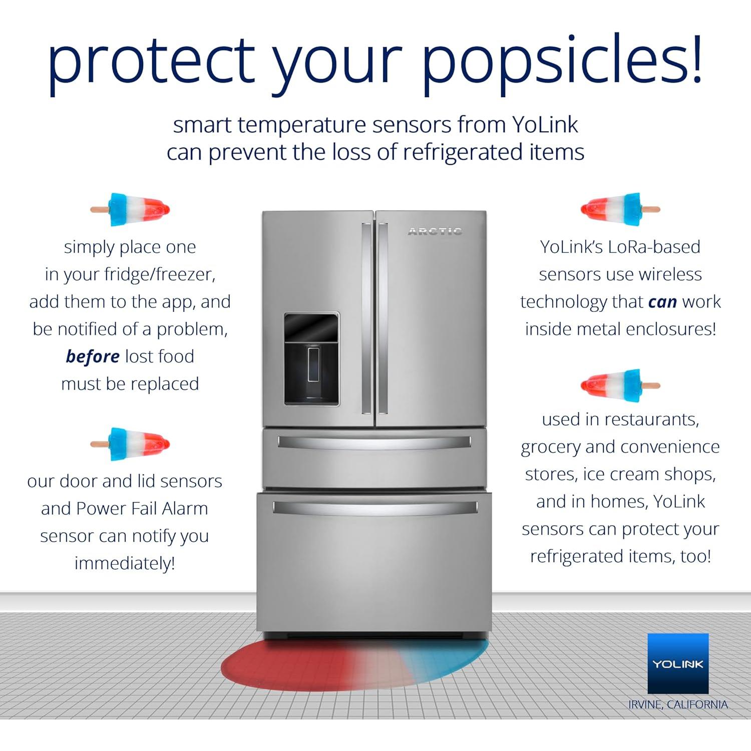 Kit de Alarma de Fallo de Energía YoLink con Hub Inteligente