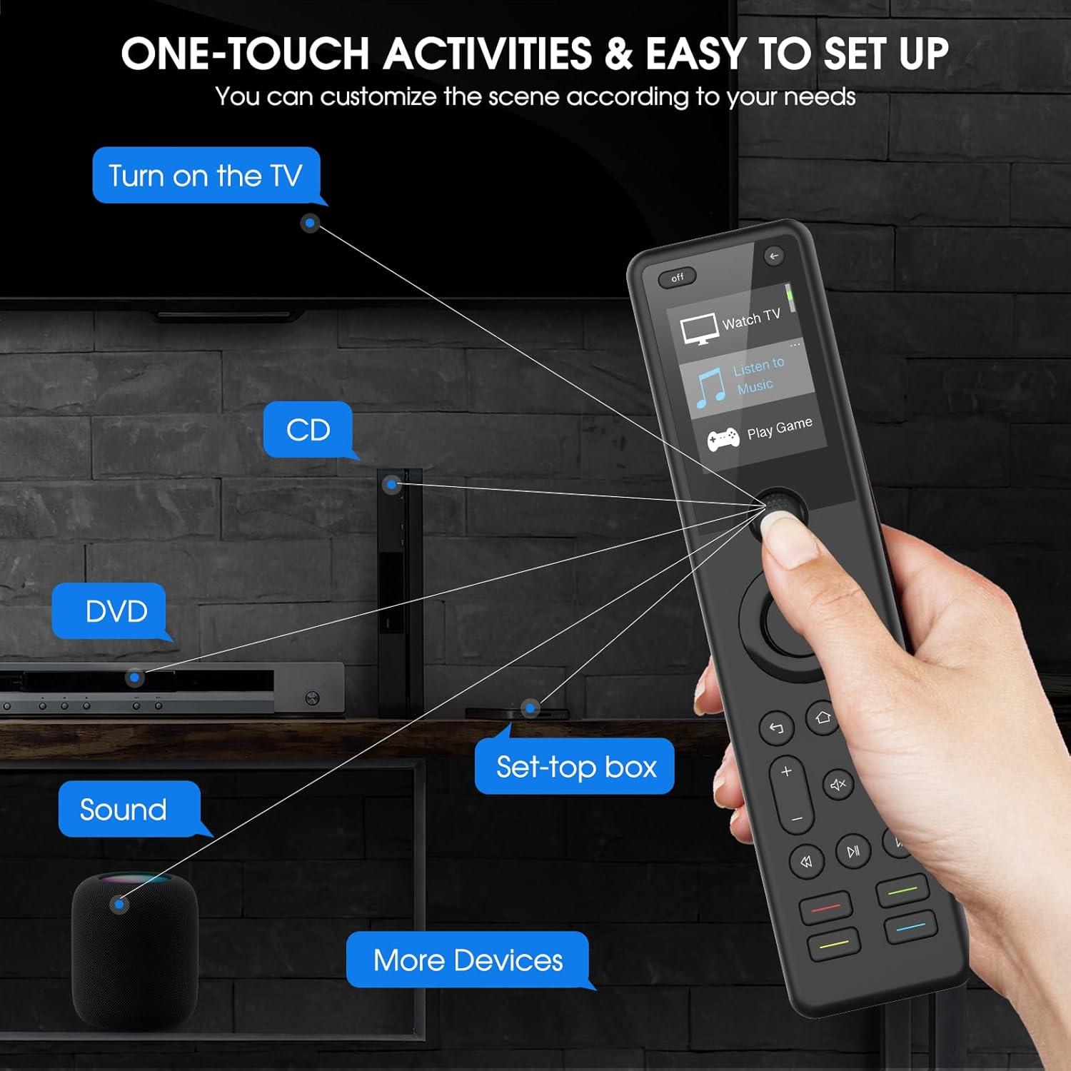 Control Remoto Universal SofaBaton X1 con Hub y App - Controla 60 Dispositivos