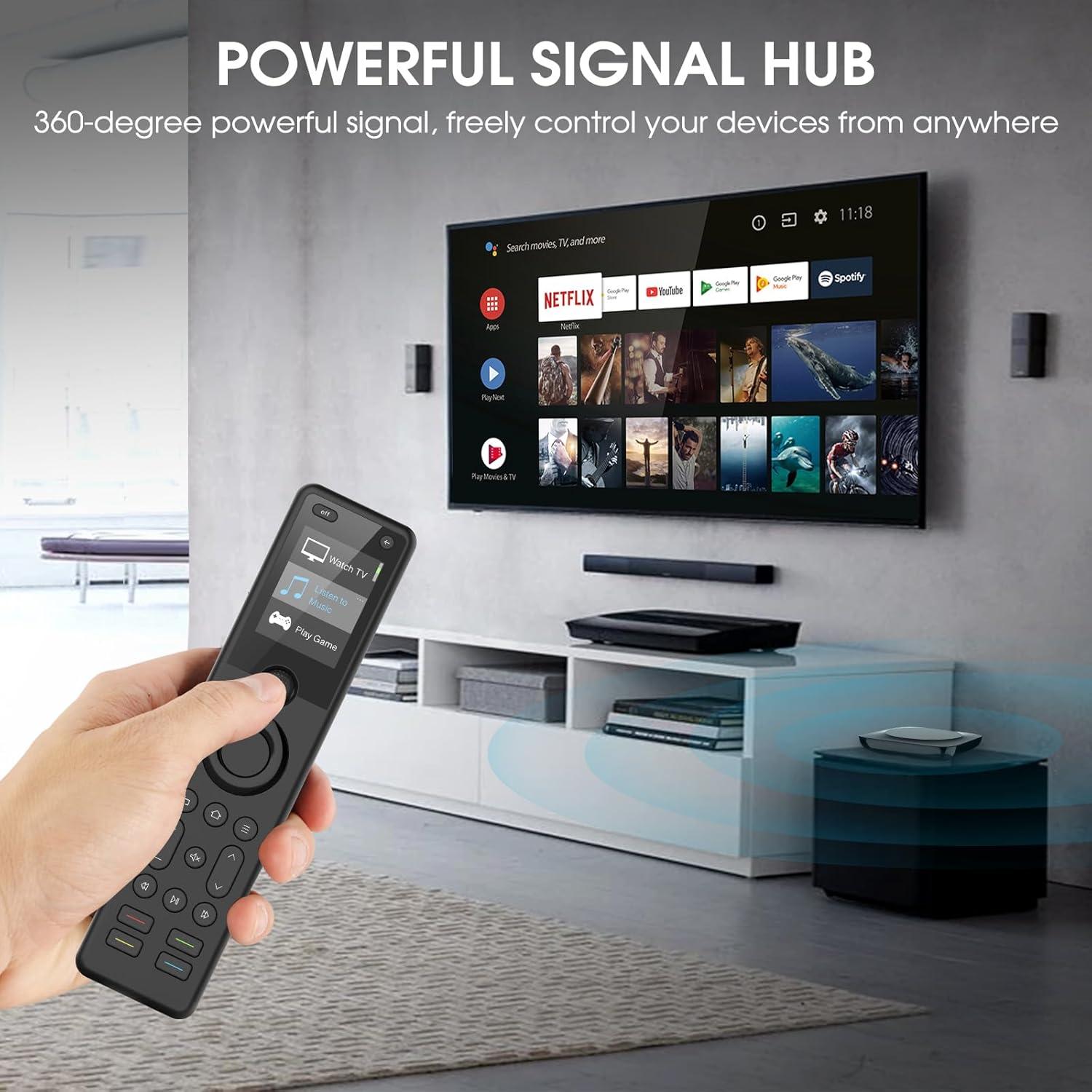 Control Remoto Universal SofaBaton X1 con Hub y App - Controla 60 Dispositivos