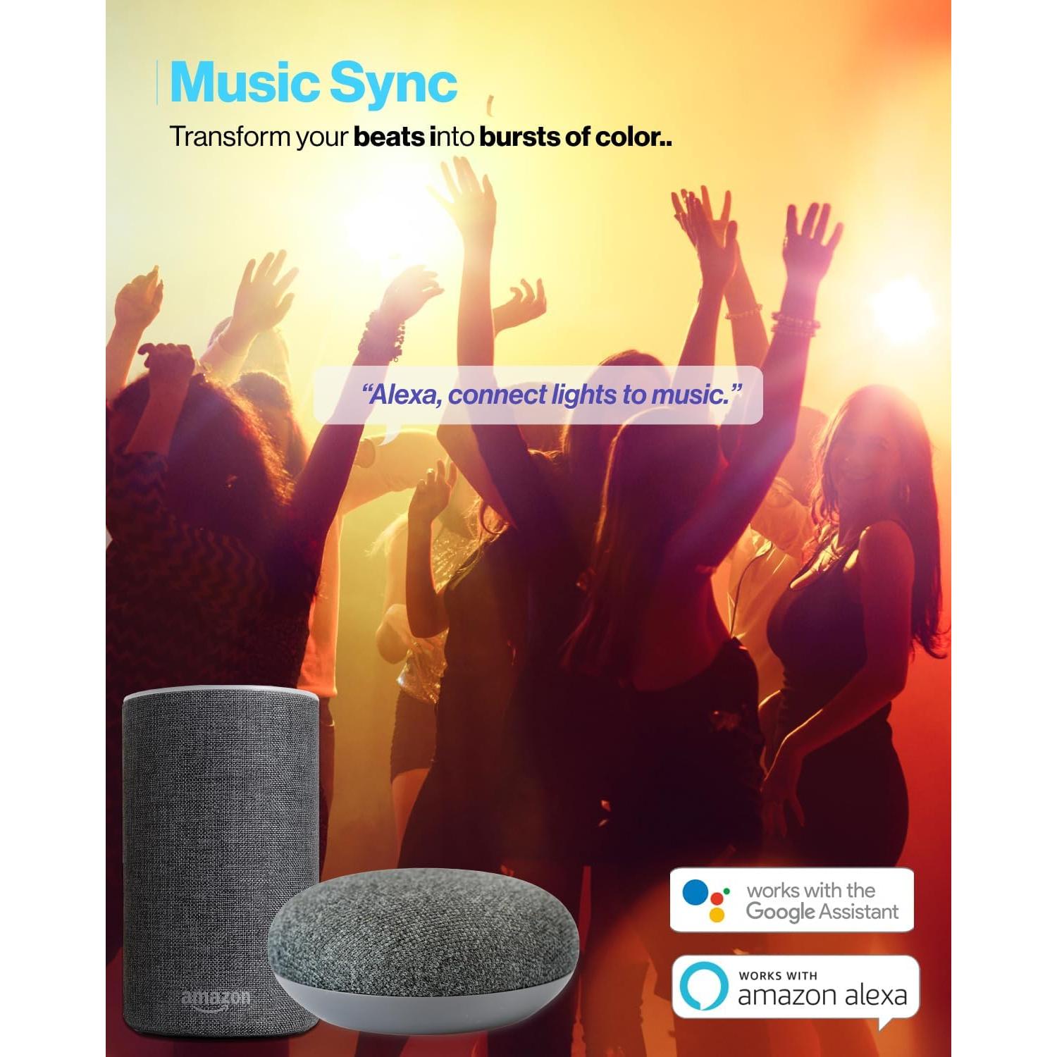 Bombilla LED Inteligente Sunco BR30 WiFi 8W RGB CCT Paquete 10