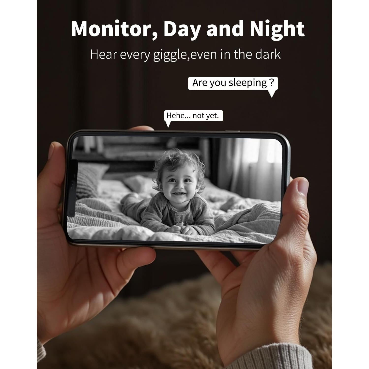 Cámara de Seguridad VIMTAG 2.5K Interior Paquete de 2