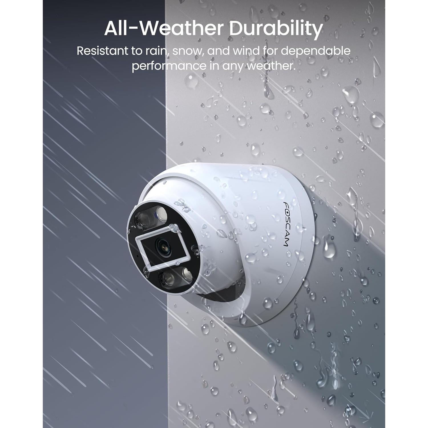 Cámara de Seguridad FOSCAM T5EP 5MP IP PoE Exterior/Interior