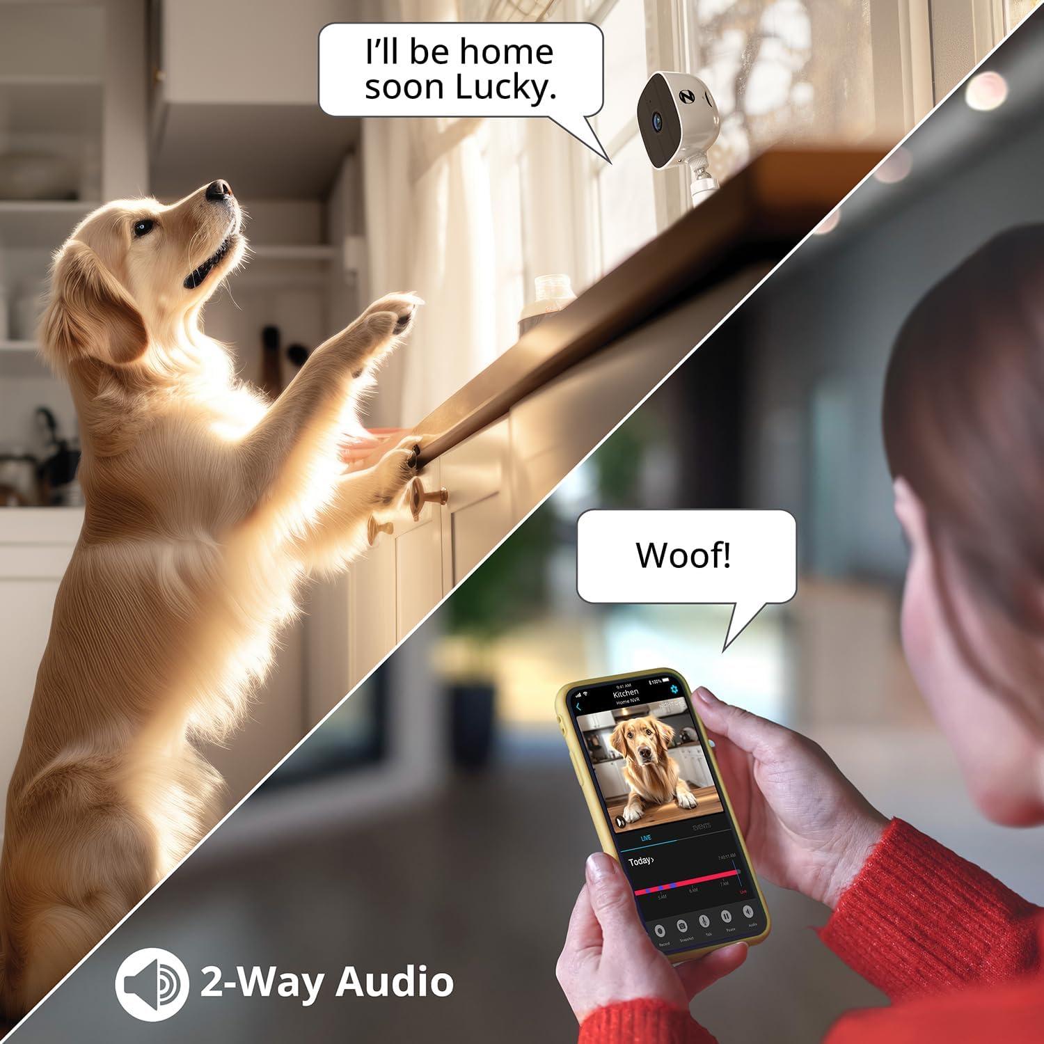 Cámara Inalámbrica Night Owl 1080p con Audio Bidireccional